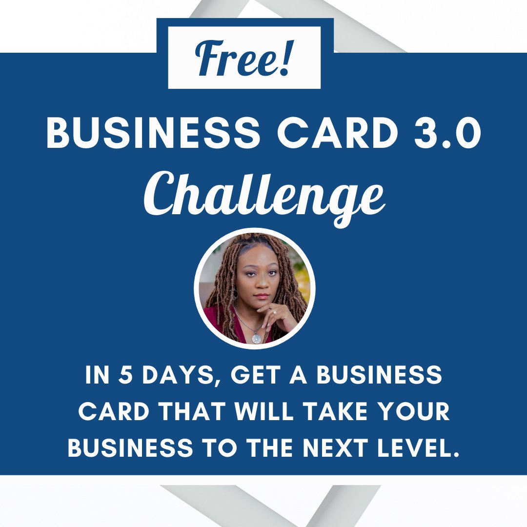 DvineSystemsGA's tweet image. Join us for the FREE BUSINESS CARD 3.0 CHALLENGE! In 5 days, you’ll have a business card that’s ready to represent your practice. 
buff.ly/3nzSBaI 
.
.
.
#newguidance #newinfluence #newpatterns #newconnection #communication #positivecommunication