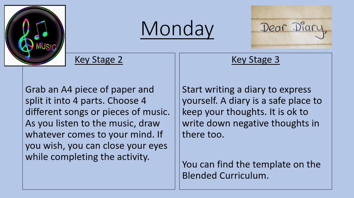 It is #ChildrensMentalHealthWeek <a href="/Place2Be/">Place2Be</a> we have created a range of activities for each day this week. Here is Monday’s activities #WeAreBedes