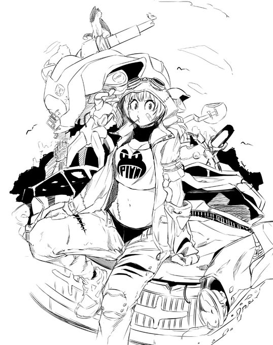 ゴミ捨て場でど根性 