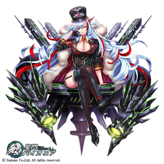 ㈱インゲーム様からリリースされました【星間パイオニア】にて「ジェネラル:ノヴァ」「ケルツェ・ラン」「マリー・刻蹄」を描かせて頂きました。豪華声優陣やキャラが動く様子も見られますのでぜひ。何卒よろしくお願い致します🚀(一部名称・デザインが異なる場合があります)
https://t.co/uiSuWh7F5U 