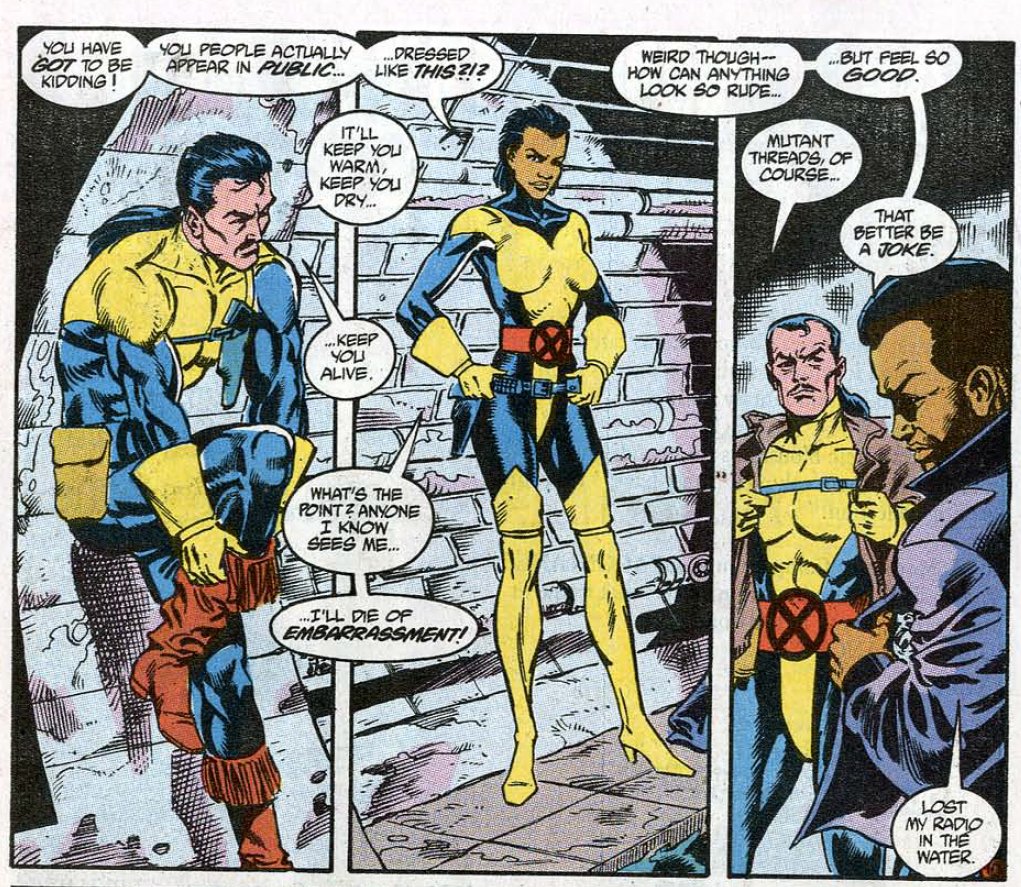 Later writers didn’t take up the character, relegating him (despite a clear trajectory toward centrality) into the role of the X-Men IT department. And so, Claremont’s most major character launch of the era, became ubiquitously minor in the X-Universe. 7/9