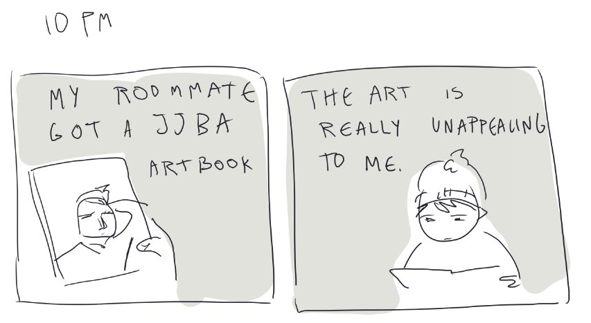 not @ this comic i drew in 2017. i really didnt give a shit huh 