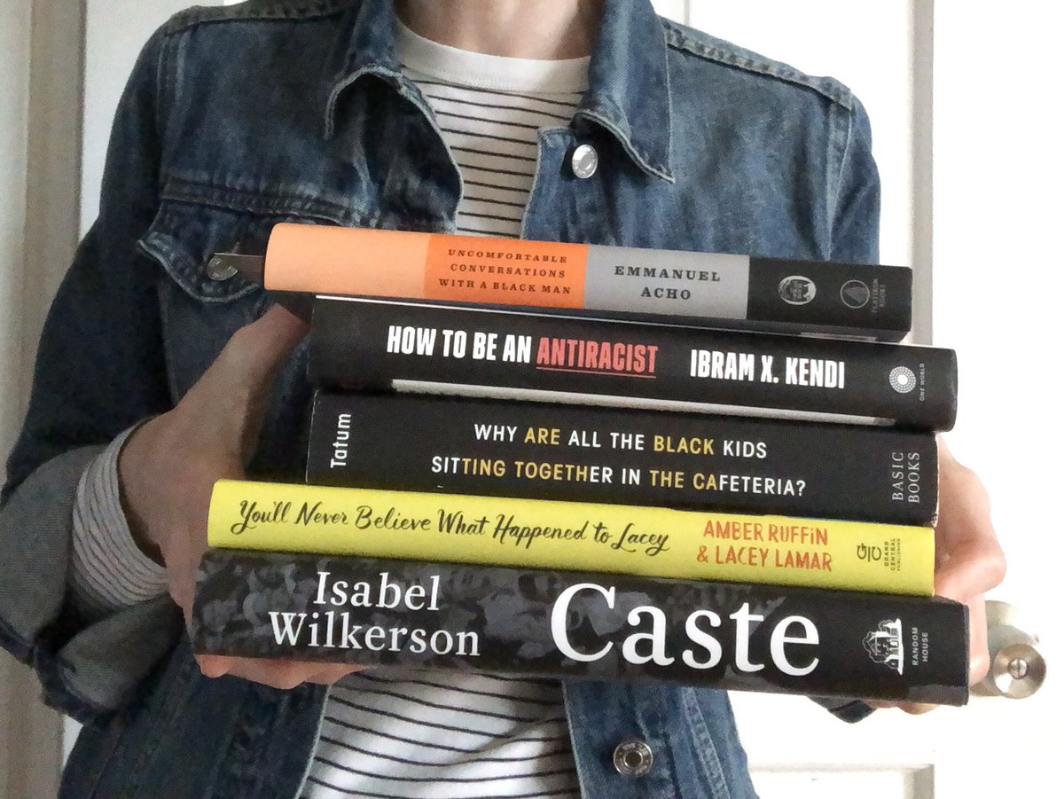SBHS_Stender's tweet photo. For #BlackHistoryMonth , I recommend these, plus any by @tanahesicoates. I’m starting February with “A Raisin in the Sun” and a compilation edited by @DrIbram. I’m taking @EmmanuelAcho’s suggestions to be a stronger #BLMAlly. Most vital: I’ll keep learning long after February. https://t.co/Qxu7zX8fuq