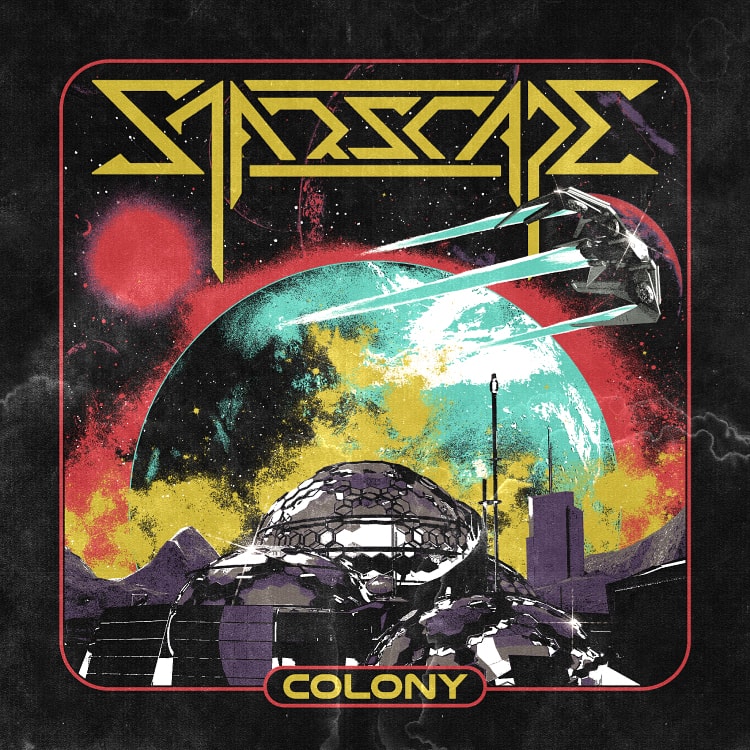 Starscapemetal's tweet photo. Behold the cover art for our debut album "Colony", created by @apocalypticnuke_ (Instagram). https://t.co/f67gfwWBx0
