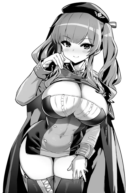 見切れてないザラです。
#アズ4
#びそくぜんしんっ
#アズールレーン 