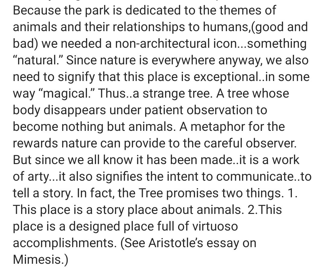 Joe Rohde who developed a lot of Animal Kingdom has some really good & dense instagram posts about basically every facet of the park which are really good reads if you have a free afternoon  https://instagram.com/joerohde?igshid=i3fswwda87xz