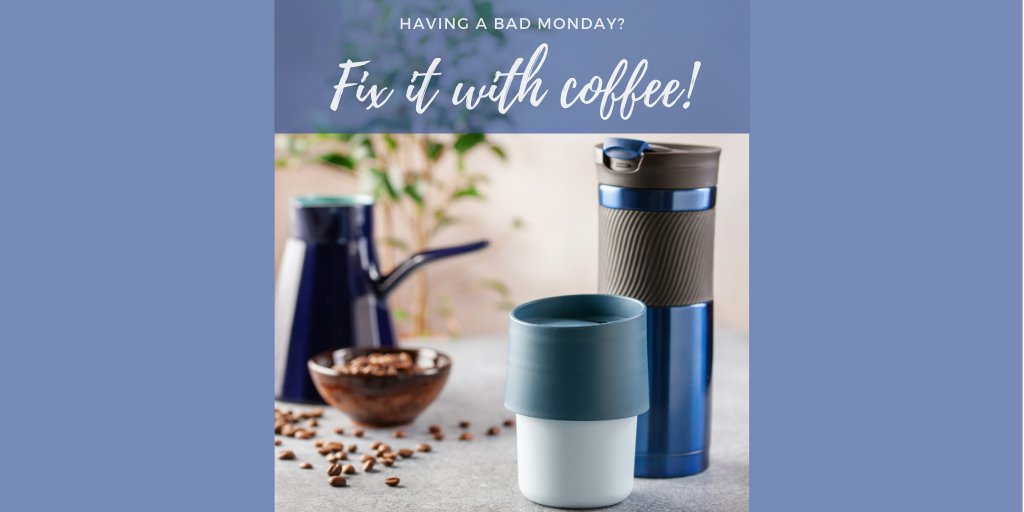 Got the Monday morning blues? Coffee can help! Just make sure its in a reusable mug, not a foam or plastic lined paper cup. 
Worried about safety in the COVID era? The CDC does not suggest that disposable items are safer than reusables. #reuse