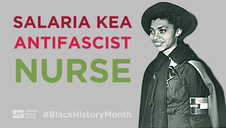 To kick off  #BlackHistoryMonth  — in a year when fascist white supremacy has already reared its ugly head— we lift upSalaria Keaa Black nurse born in 1917 Milledgeville, Georgia, who helped fight against the fascist invasion of Spain.A thread (1/10)  #NurseTwitter