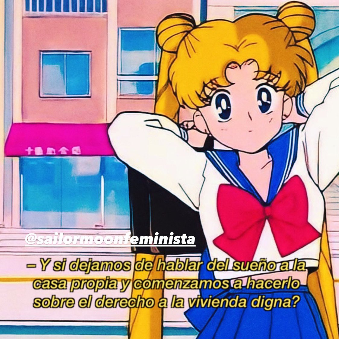 SMoonFeminista's tweet photo. Y si dejamos de hablar del sueño a la casa propia y comenzamos a hacerlo sobre el derecho a la vivienda digna? https://t.co/161p3PMgt7