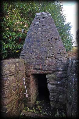 There has been discussion of how the goddess Brigid fitted into mythology & her attributes resemble those of a fellow goddess, Danu. There is evidence of the same Celtic god being called different names. St Bridget’s Shrine & Well, Faughart (pics:  http://www.megalithicireland.com/St%20Brigid's%20Shrine,%20Faughart.html )