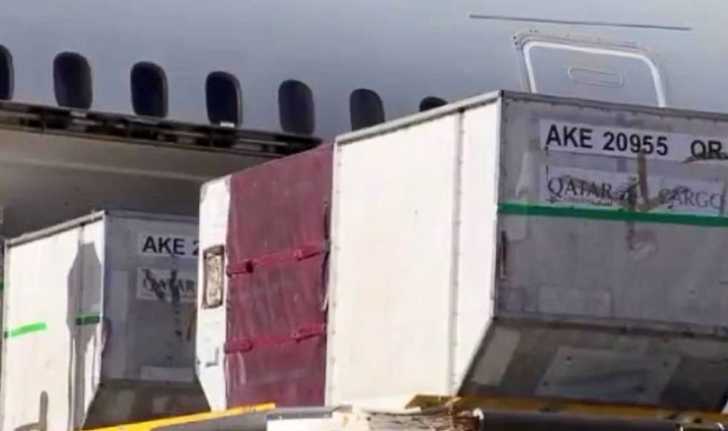 Arrival in Algeria. A trusted partnership stands renewed.

 #VaccineMaitri