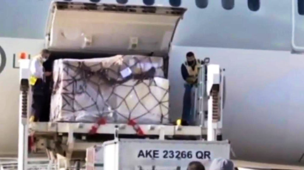 DrSJaishankar's tweet photo. Arrival in Algeria. A trusted partnership stands renewed.

 #VaccineMaitri https://t.co/PegQi5EK37