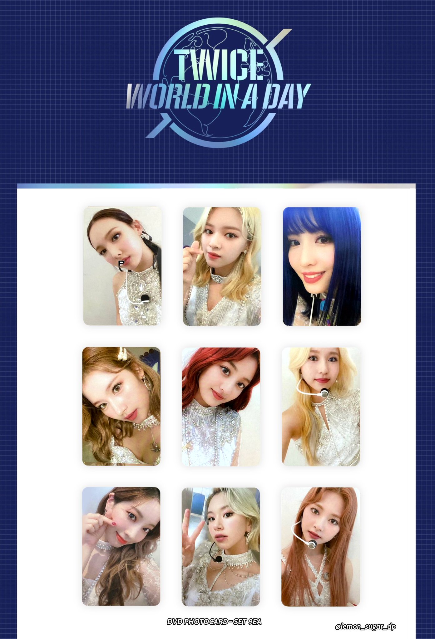 TWICE CD,DVD トレカ TWICE - TWICE ソウルコン DVDトレカ(9枚)の通販 by ちょこっと