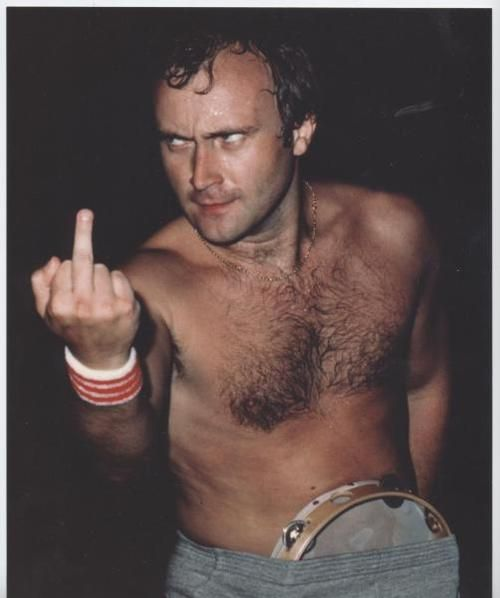 Happy birthday to server of iconic looks Phil Collins 