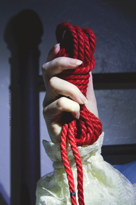 1 pic. I adore the brilliance of this red accent rope in my very first twisted monk order- no more joann
