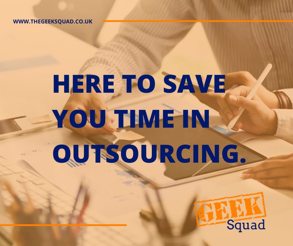 So many business' spend time looking for the most relevant suppliers and find most of their time is spent outsourcing. We are The Geek Squad.  We have specialists in multiple industries ready to help your business📲🎉

Get in touch with us:
thegeeksquad.co.uk
