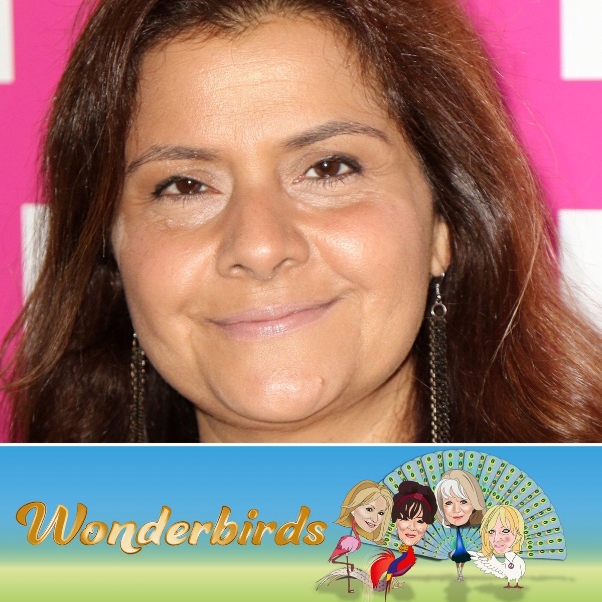 WonderbirdsShow's tweet photo. Happy Monday everyone! 🥰 Todays celebrity guest is the inspiring multi-talented @Nina_Wadia ! Nina is a British actor, author, writer and mother to name but a few!😍 Join us at 4:30 over on FaceBook and YouTube 🎥 #TheWonderBirdsShow #Eastenders #CelebrityGuest #LockDownMum https://t.co/SvAkoJGrsH