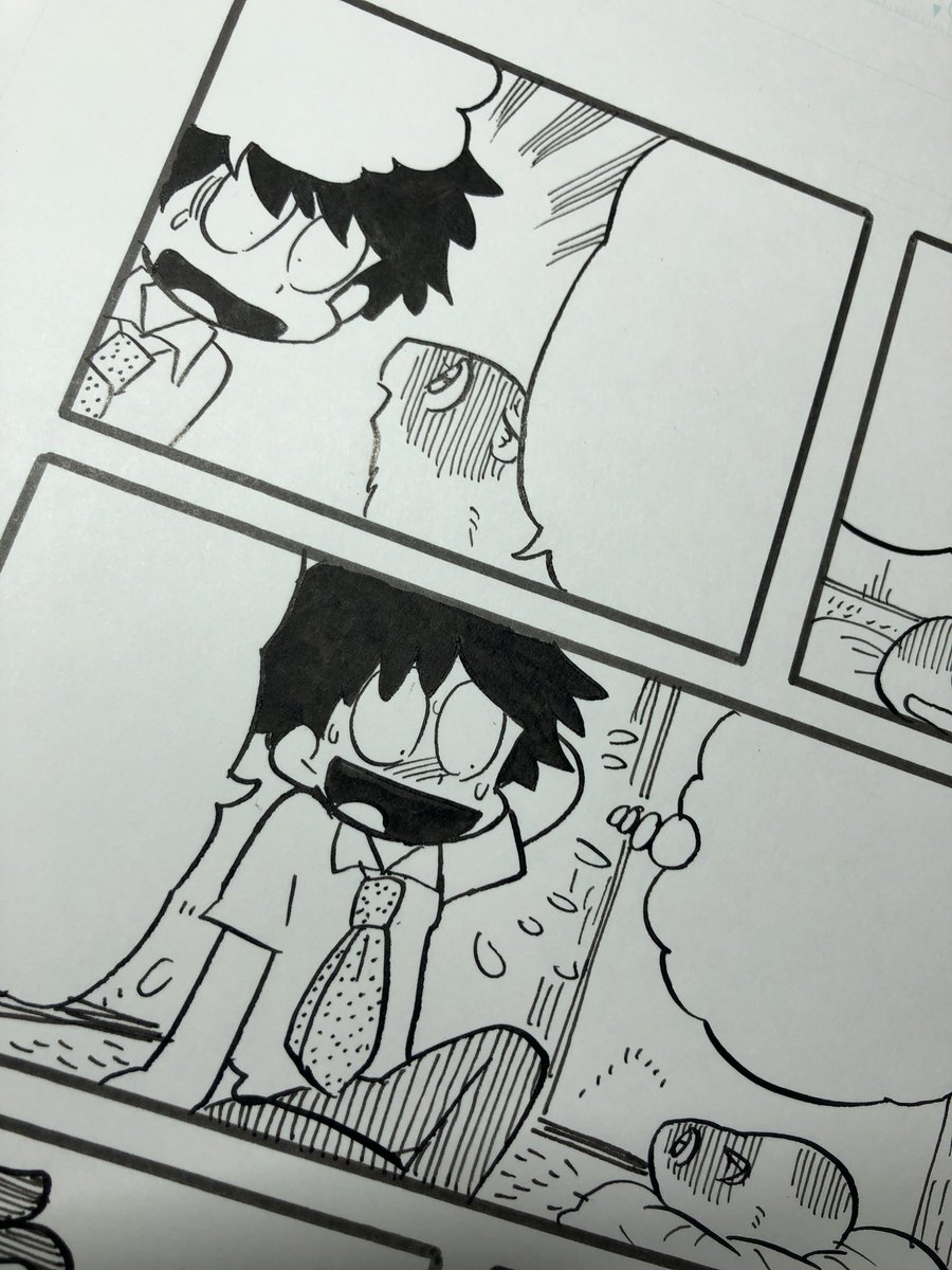 今日は今月分の『我々』のネームを描きました。
明日もモル子さん更新します。
読んで頂けたら嬉しいです! 