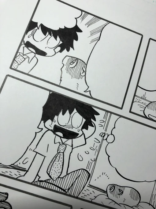 今日は今月分の『我々』のネームを描きました。
明日もモル子さん更新します。
読んで頂けたら嬉しいです! 