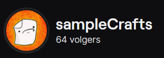 CraftsSample's tweet photo. Thank you for my first stack of followers on Twitch! Here is to many many more stacks #Minecraft #TwitchStreamers #smalltwitchstreamer https://t.co/riKxRI2D4U