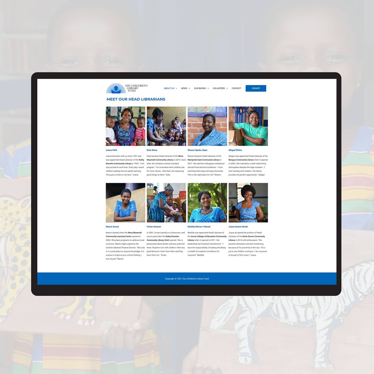 builtbycavemen's tweet photo. Osu Children's Library Fund is a collaboration of Ghanaian and Canadian volunteers working to develop a network of libraries in Ghana, aimed at promoting literacy. We're honoured and thrilled to have worked with the team on their new website. 🎉🎉

🔗 https://t.co/T3XipZNc1M https://t.co/TPdx1dCKra
