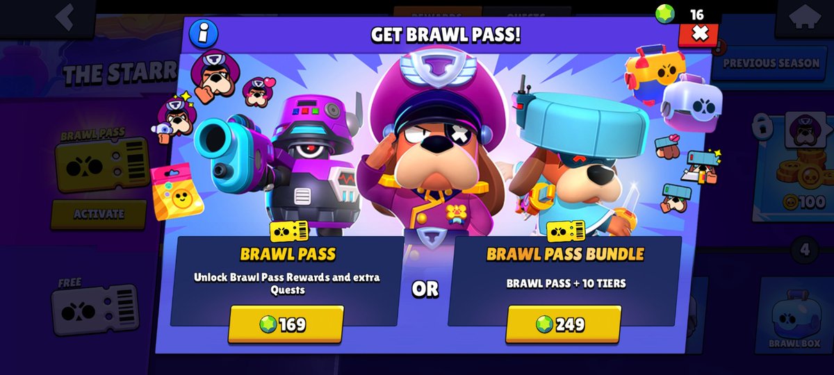 Brawl Pass x2 Giveaway 🥳

To Enter: 
-  Follow <a href="/coverzo/">Coverz</a>
- ♻️ Retweet 
- 📌 Tag 2 Friends 

x2 $10 via PayPal. Picking Winners In 4 days 🤎