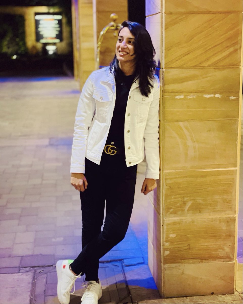 mandhana_smriti's tweet image. Gratitude is a powerful catalyst for happiness🖤🤍