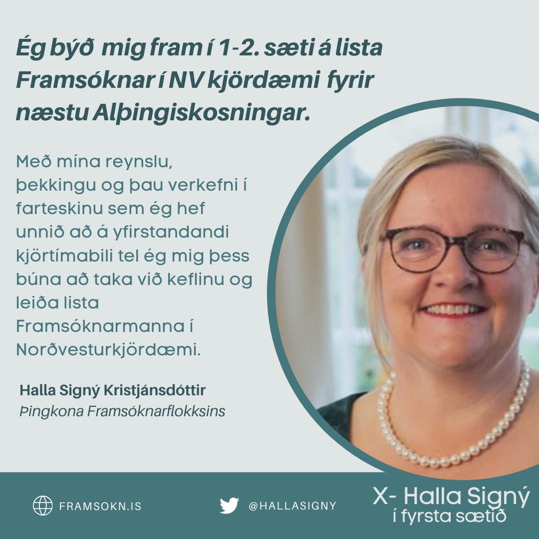 Halla Signý Kristjánsdóttir (@hallasigny) on Twitter photo 