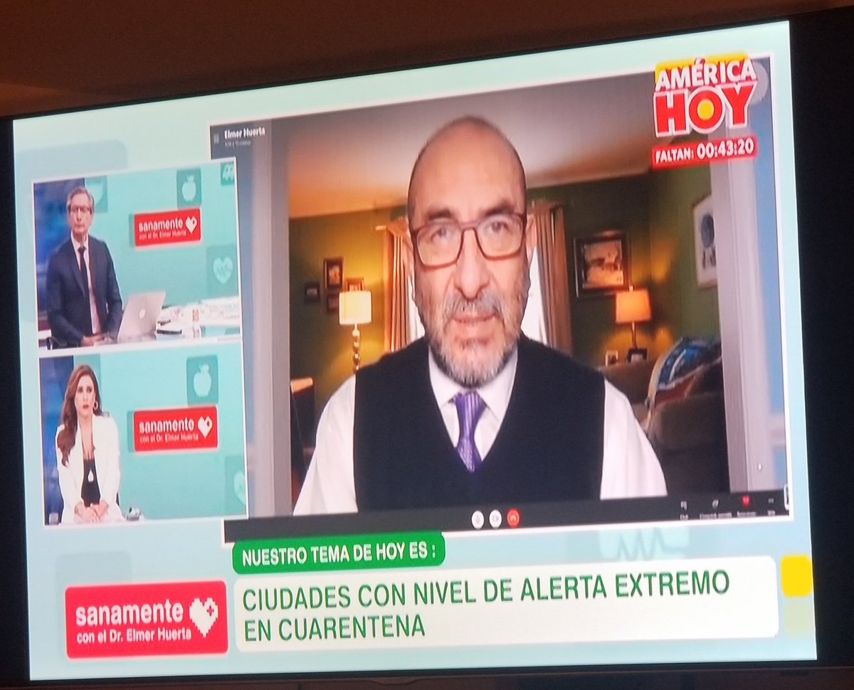 danaloby's tweet photo. Hoy no trabajo x la tormenta de nieve en NYC. Se me ocurrió poner #SurPeru y veo a este RCDSM de dr.
NO ME JOD...! El idiota que dijo que en las marchas NO TE CONTAGIAS
@americatv_peru muy mal. https://t.co/cpuxiNXKE1