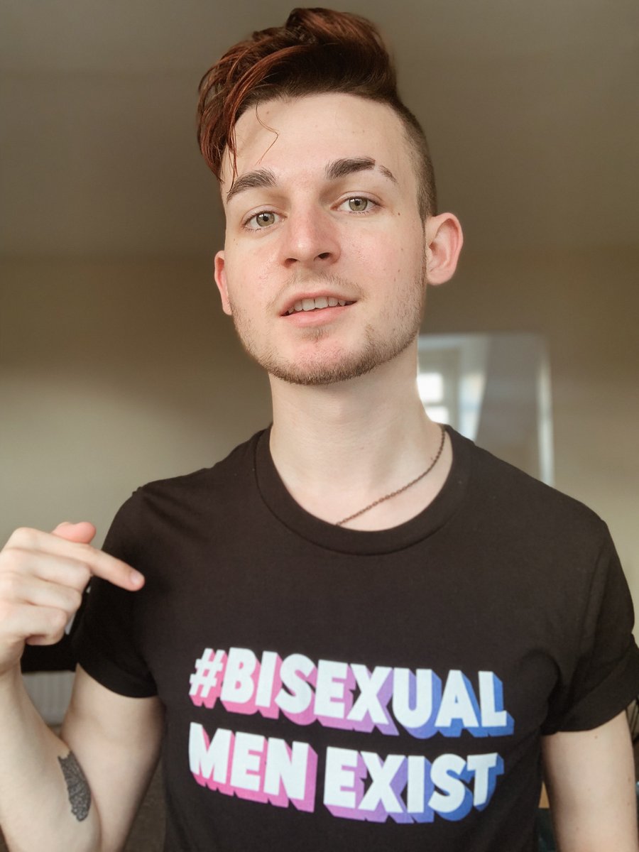 Happy #LGBTHM21! This is just your friendly reminder that #BisexualMenExist! ❤️💜💙