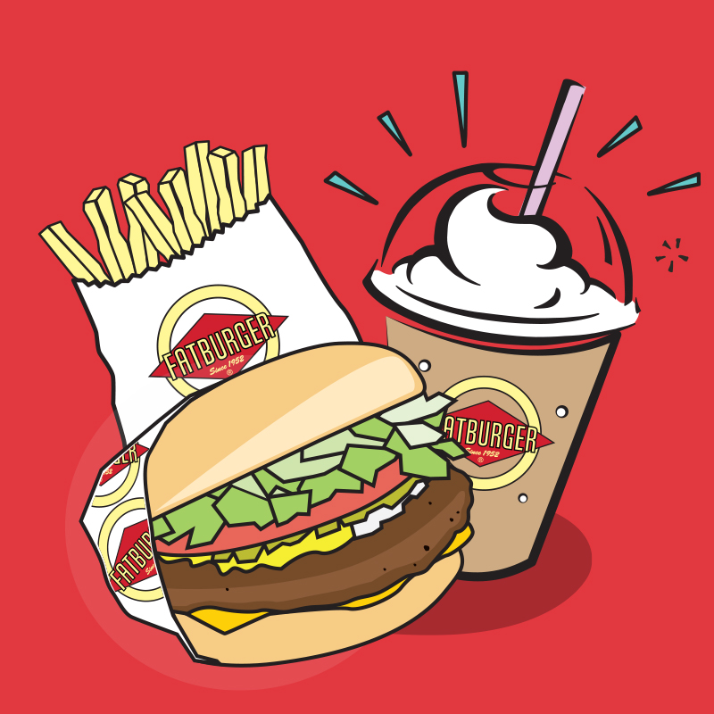 It's the month of the Valentine, what is YOUR perfect pairing on a date? 
At Fatburger, you can bundle up any of our burgers or sandwiches with your choice of side and drink so you can ALWAYS have the perfect meal 😘
#fatburgercanada #burgerlove #valentines #valentinesmonth