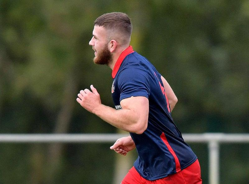 RokerReport's tweet photo. Pat Almond at centre half today for the U23s - only 17-year-old! Bloody massive. https://t.co/zp3sbD2Jq1