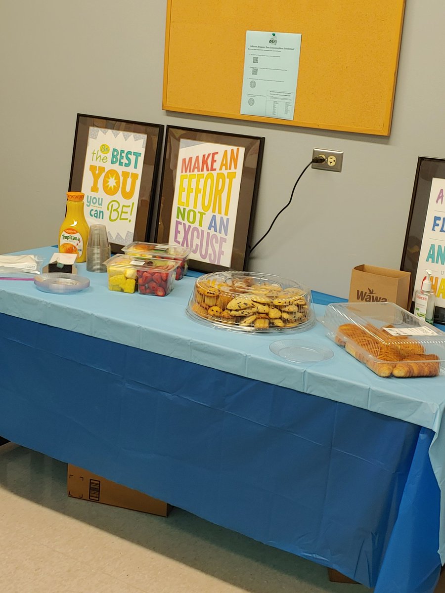 Our wonderful APC's giving us a few sweets to start off National School Counseling week.