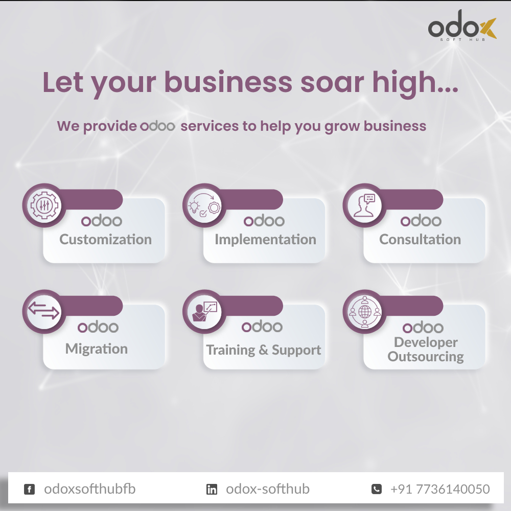 Odoxsofthub's tweet photo. We are ready to serve you with our services through our expert team.
visit us: https://t.co/Mz5noLXflP
Mail your queries to info@odoxsofthub.com
#OdooKerala #odoouae #OdooIndia #odooerp #odoocustomization #odooimplementation #odooservices #Odoo #odoo14 #odoo13 #odoxsofthub https://t.co/jbovstZb3q
