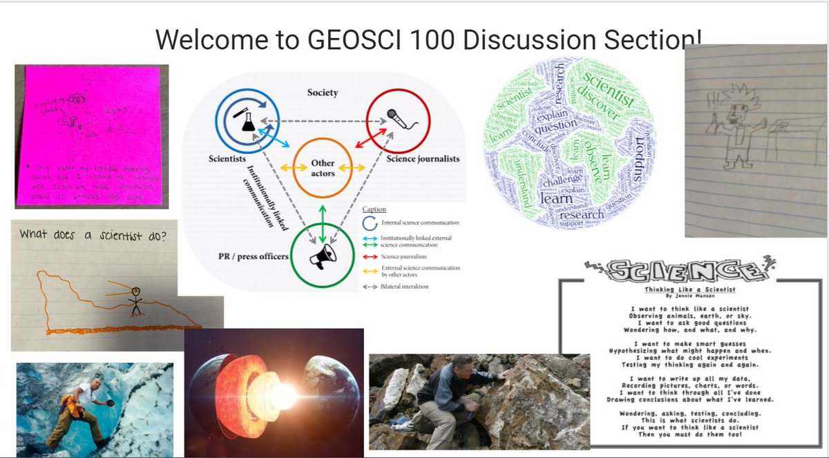 emilyemixon's tweet photo. The final 2 sets of 'what is a scientist/geoscientist or what do they do' from @tadadaScience's #GEO100 #geology #scienceisforeveryone https://t.co/eSG4N6F7vR