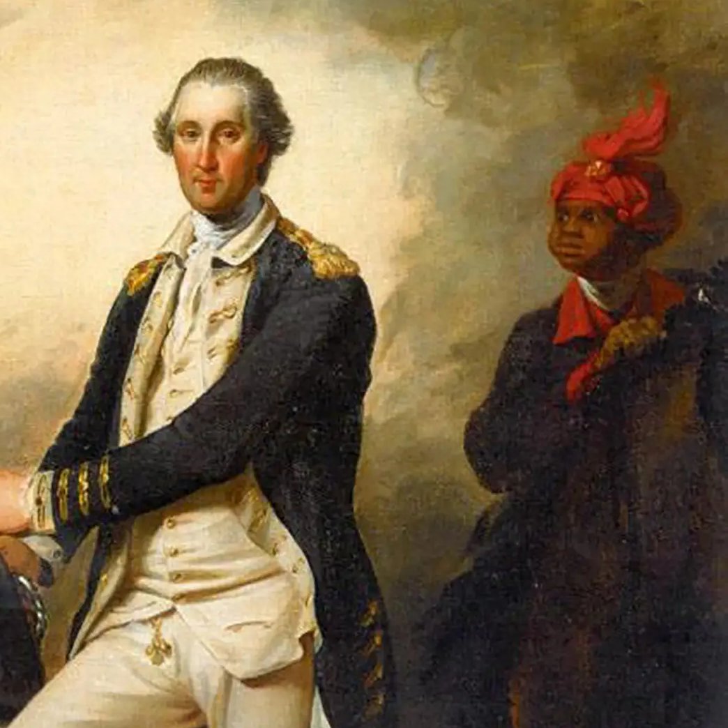 Gen_Wash1776's tweet photo. Happy #BlackHistoryMonth! 
Learn more about William (Billy) Lee, my enslaved valet who served alongside me during the #AmRev: https://t.co/j6hOstFZWf

#RevWar #BlackHistory #BillyLee #WilliamLee
#TURNamc #WashingtonsSpies https://t.co/ApEEROIHYI