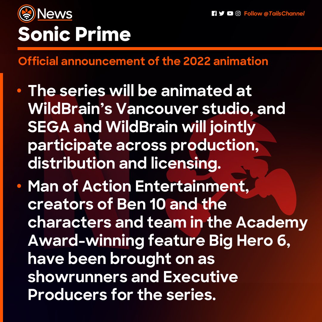 Netflix Sonic Animated Series Is Being Worked on by Ben 10 Creators