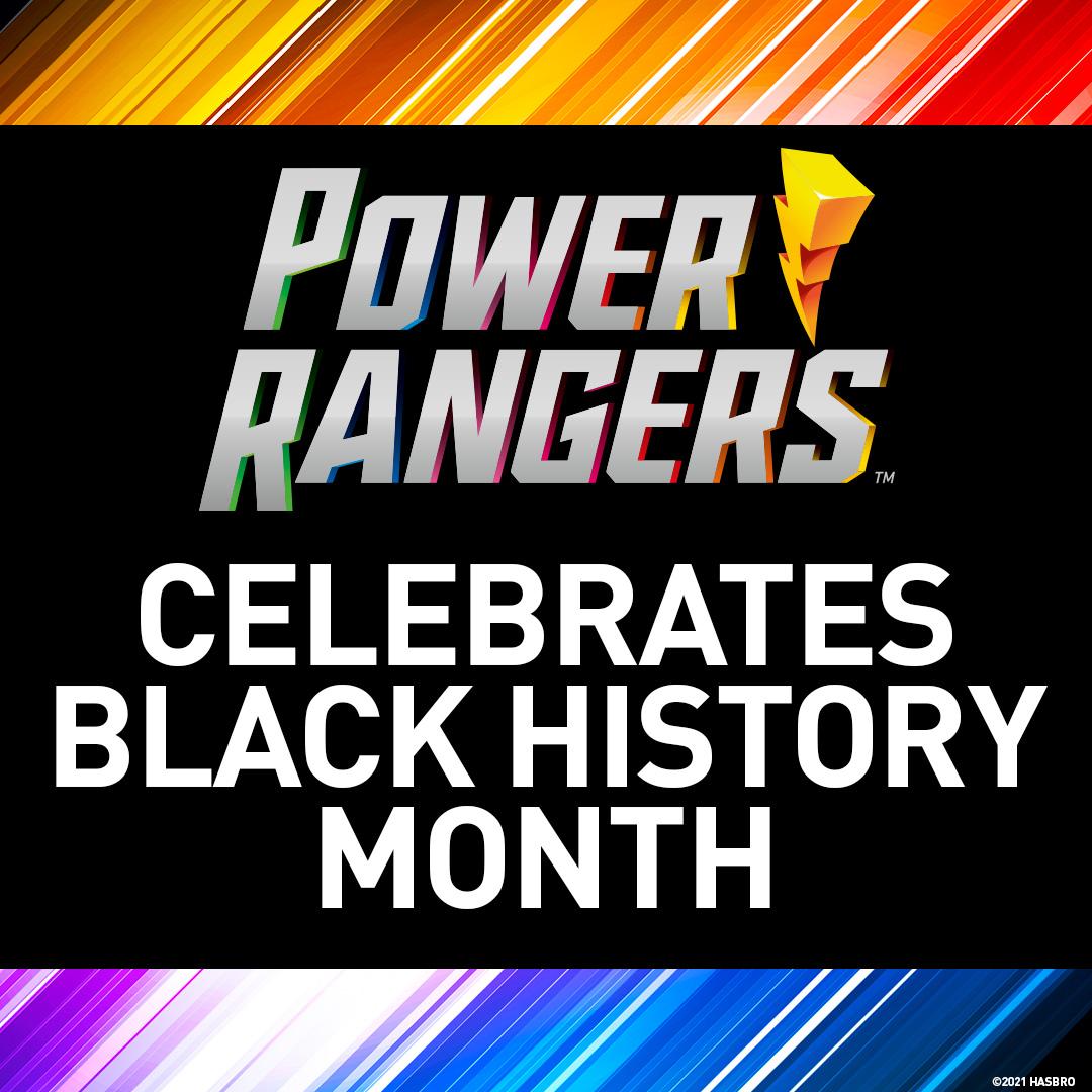 This  #BlackHistoryMonth   and every day, we are celebrating our legendary Power Rangers and the actors that made them your heroes. #PowerRangers  #Hasbro  #BlackHistoryMonth    #BHM  