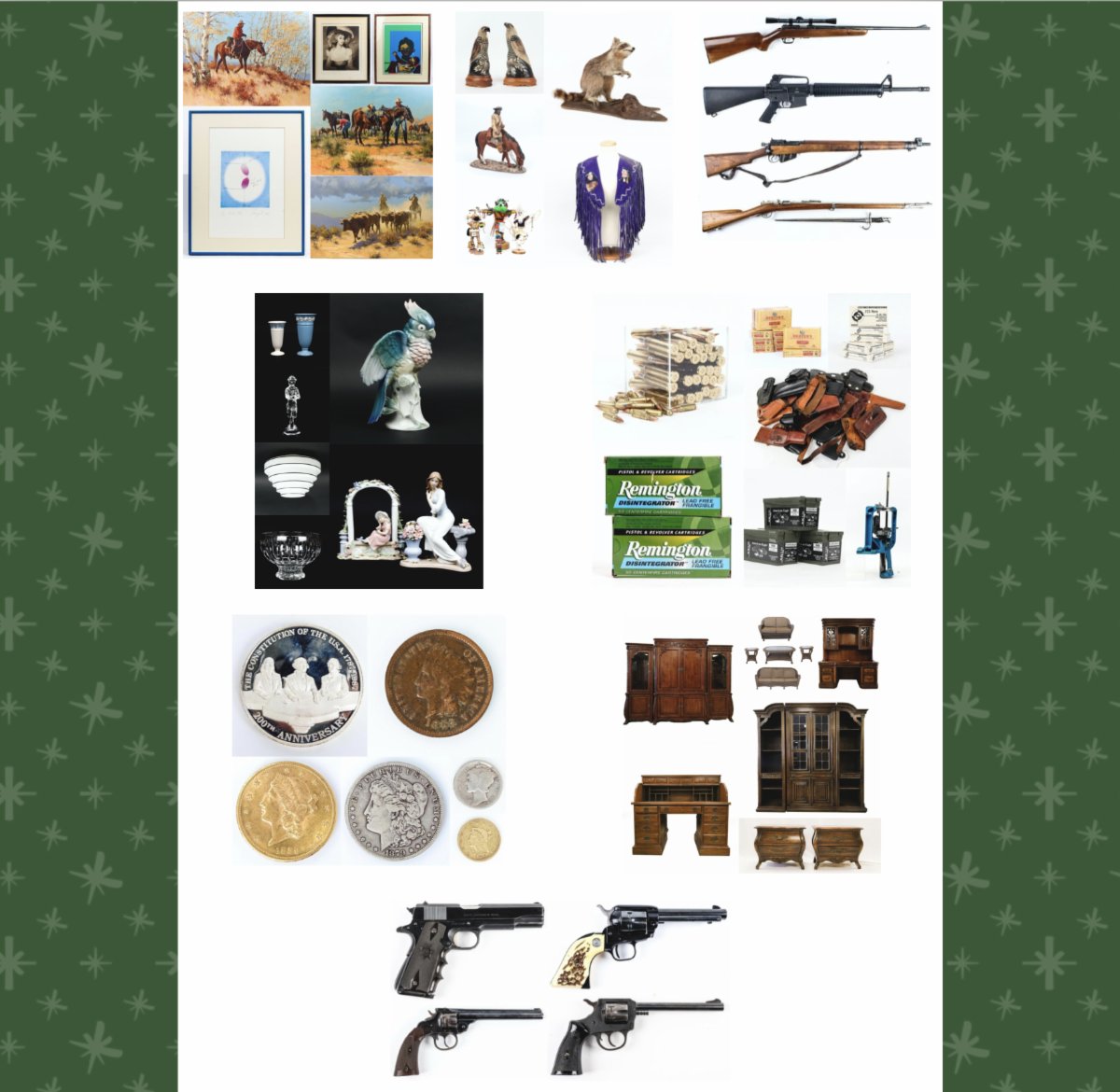 POGAuctions's tweet photo. Auction TOMORROW! Tuesday, February 2nd Antiques, Guns, Jewelry, Coins &amp; Collectibles https://t.co/cEcSCGmmcF https://t.co/ncAgE0oB6u