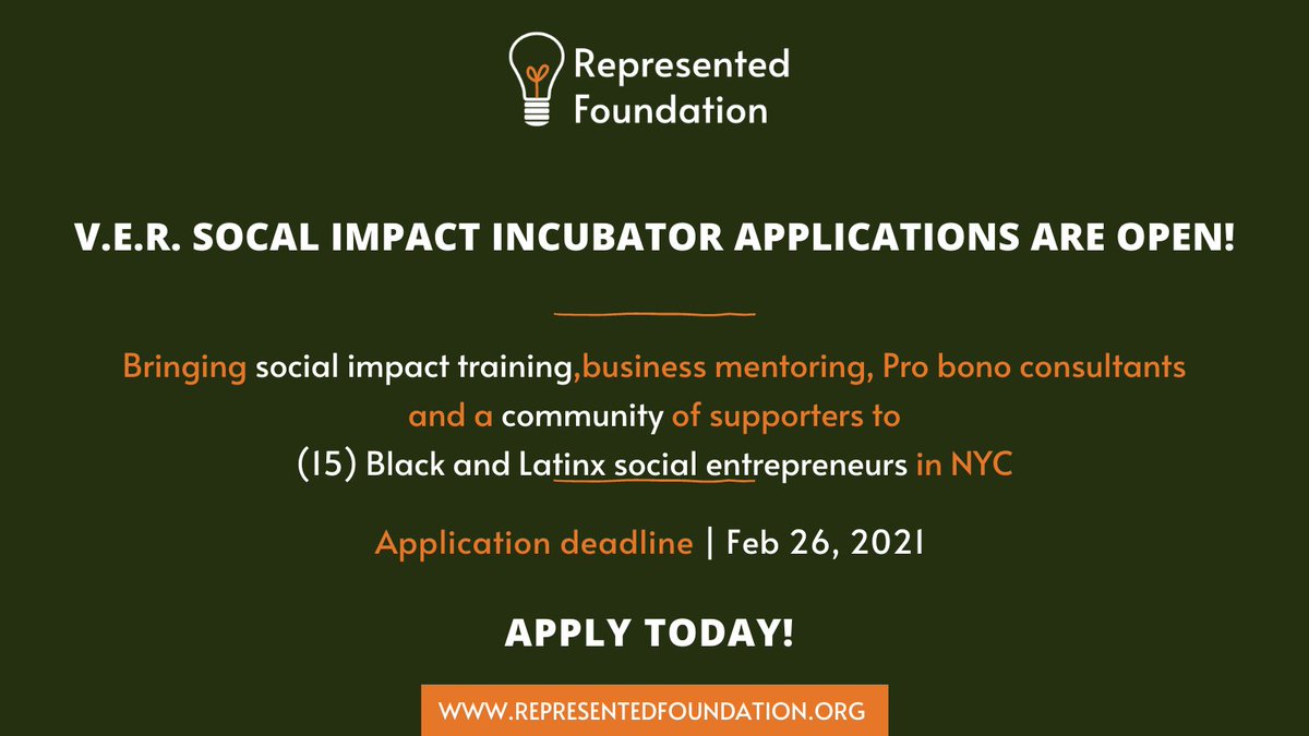 Represented Foundation tweet media