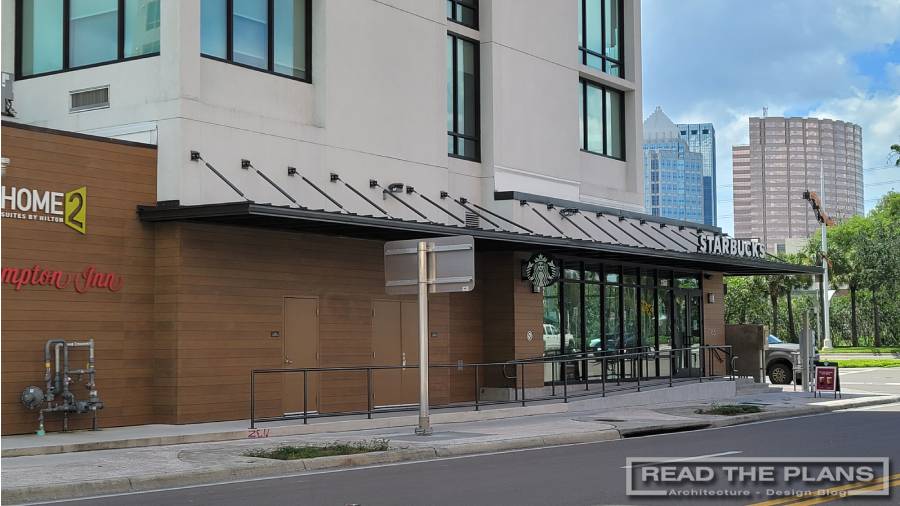 readtheplans's tweet photo. How many roof tie-backs does one really need with an aluminum canopy? Hotel in Channelside, Tampa,FL.
#readtheplans #design #engineering #construction #architecture #architect #photography #building #awnings #canopy #Retailer #retaildesign #mixeduse #MixedUseDevelopment #TampaBay https://t.co/WGQaDF74ns