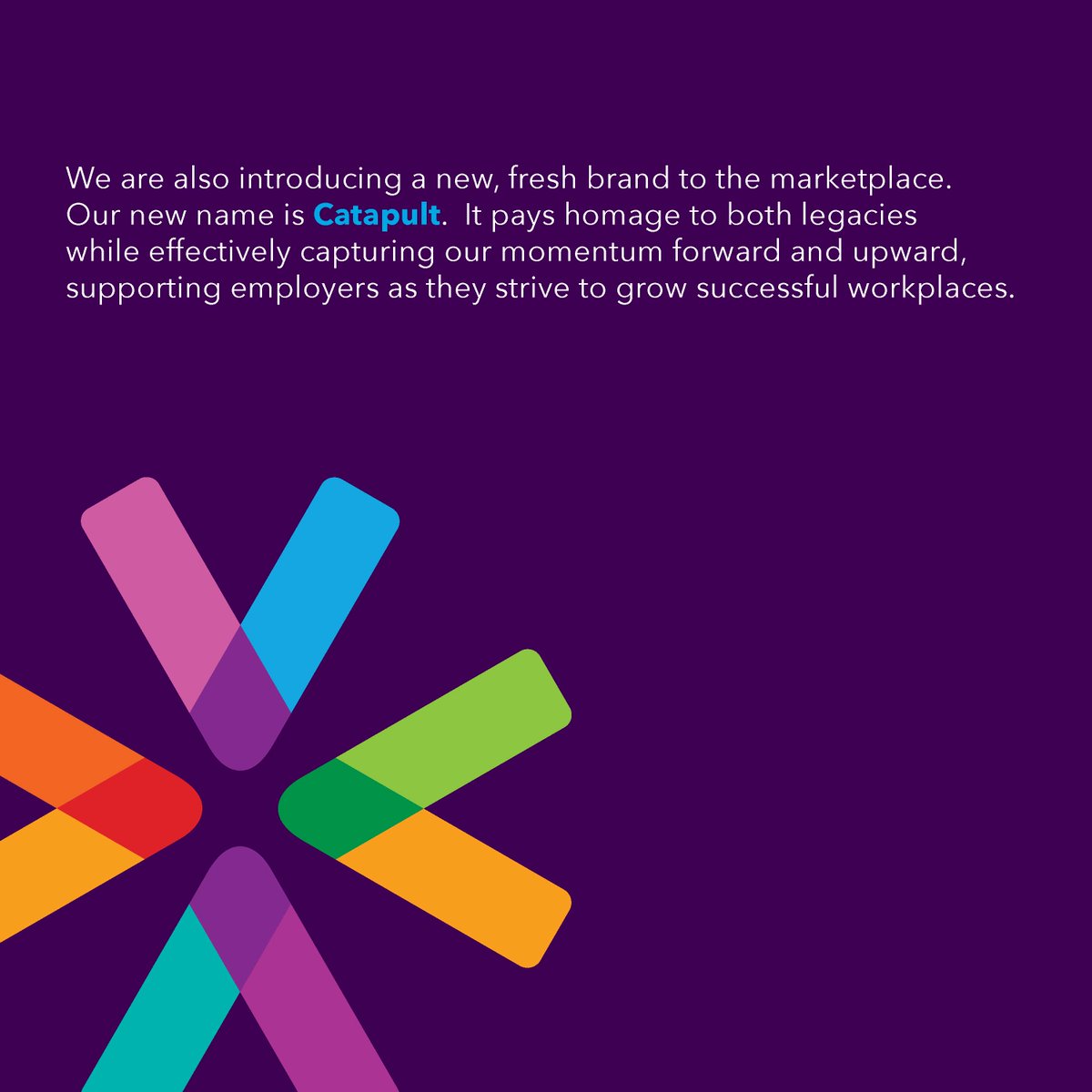 We have exciting news to share! #LetsCatapult