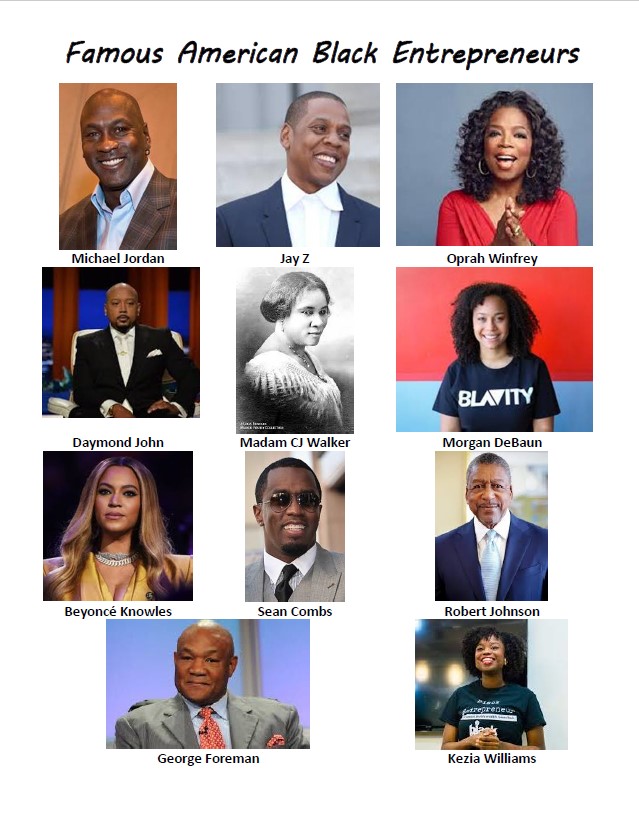 In celebrating Black History month and CTE month we are learning about and honoring these great American entrepreneurs. How many do you know? <a href="/RISD_CTE/">RISD CTE</a> @RISD_Equity  <a href="/bhsstem/">Berkner High School STEM Academy</a> <a href="/BerknerBFM/">Berkner Rams Business, Marketing and Finance</a>