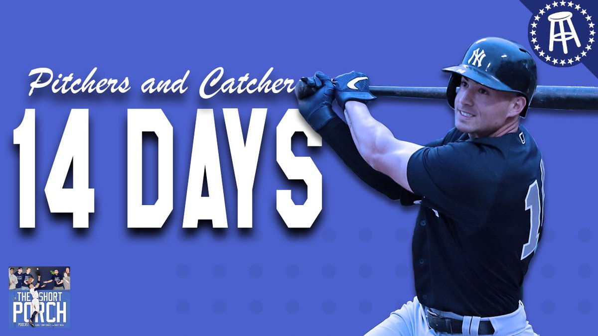 short_porch's tweet photo. Only two weeks until the Yankees are back in Tampa https://t.co/X2IsJlX1dV