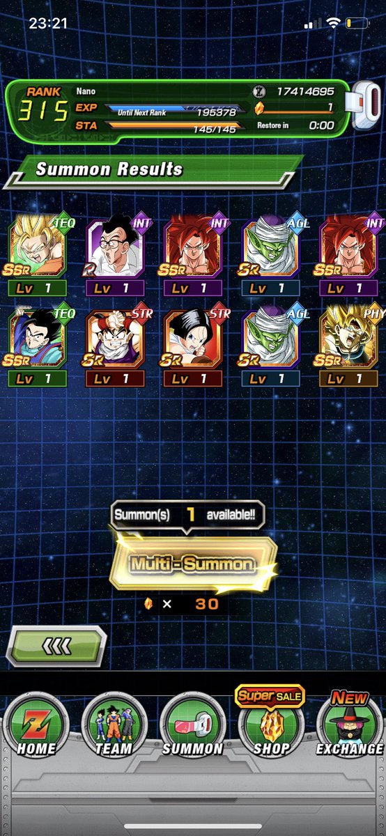 _JW777_'s tweet photo. @Nanogenix uh did one summon on the new global ss4 gogeta and pulled this ... https://t.co/QIYzf3FZfV