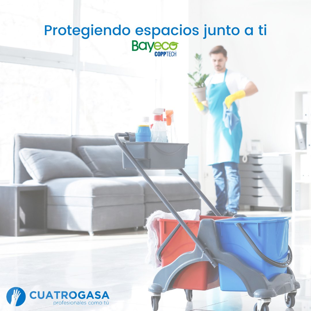 cuatrogasa's tweet photo. ⚡ Bayeco #Copptech Antibacterias Profesional⚡ Una herramienta para los #profesionales de la #limpieza que, cada día, aseguran nuestra # protección y bienestar 💙 Seguimos apostando por la #innovacion que necesitas actualmente. Descúbrela en: https://t.co/Hy3t4gcjCe https://t.co/c7p3dPjXXh