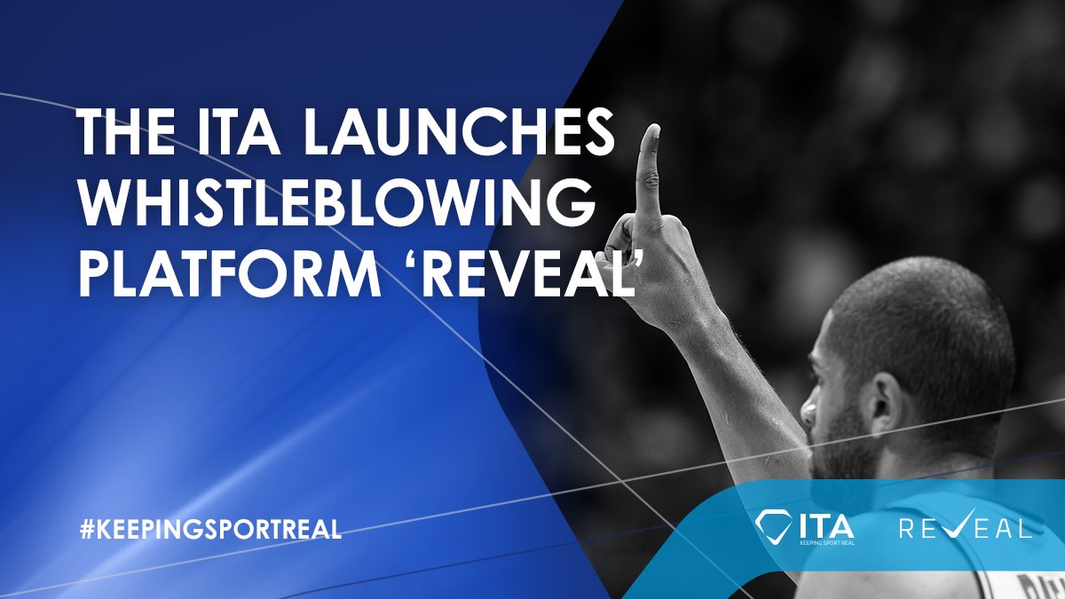 The ITA has launched its own doping reporting platform called ‘Reveal’ in order to offer additional opportunities to report doping offences.

➡️ bit.ly/2YBV9tq

#KeepingSportReal 💎