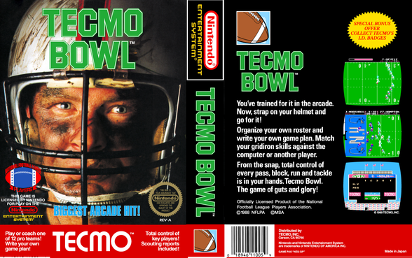 Feb 1, 1989: the game Tecmo Bowl was released for NES (Nintendo) in North America. #80s
