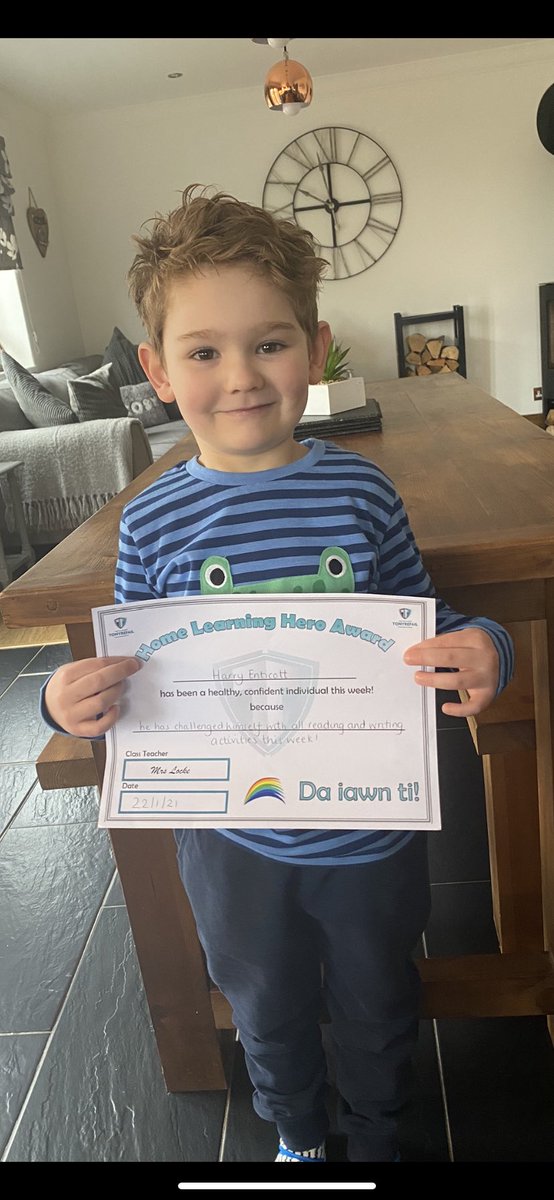 ClaireEnticott's tweet photo. Thank you @TonLowerSchool and @MissMuirhead2 for Harry’s certificate 😊 https://t.co/9F6YVoHEPu