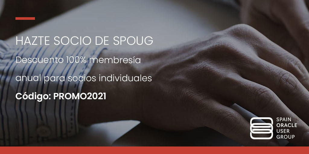 🔊 Ya puedes formalizar tu suscripción anual a SPOUG de forma rápida y ágil a través de nuestra web, y empezar a disfrutar de todos los beneficios de asociarse con nosotros.
Además, en 2021 los socios individuales están exentos de la cuota de membresía.  spoug.es/asociate/